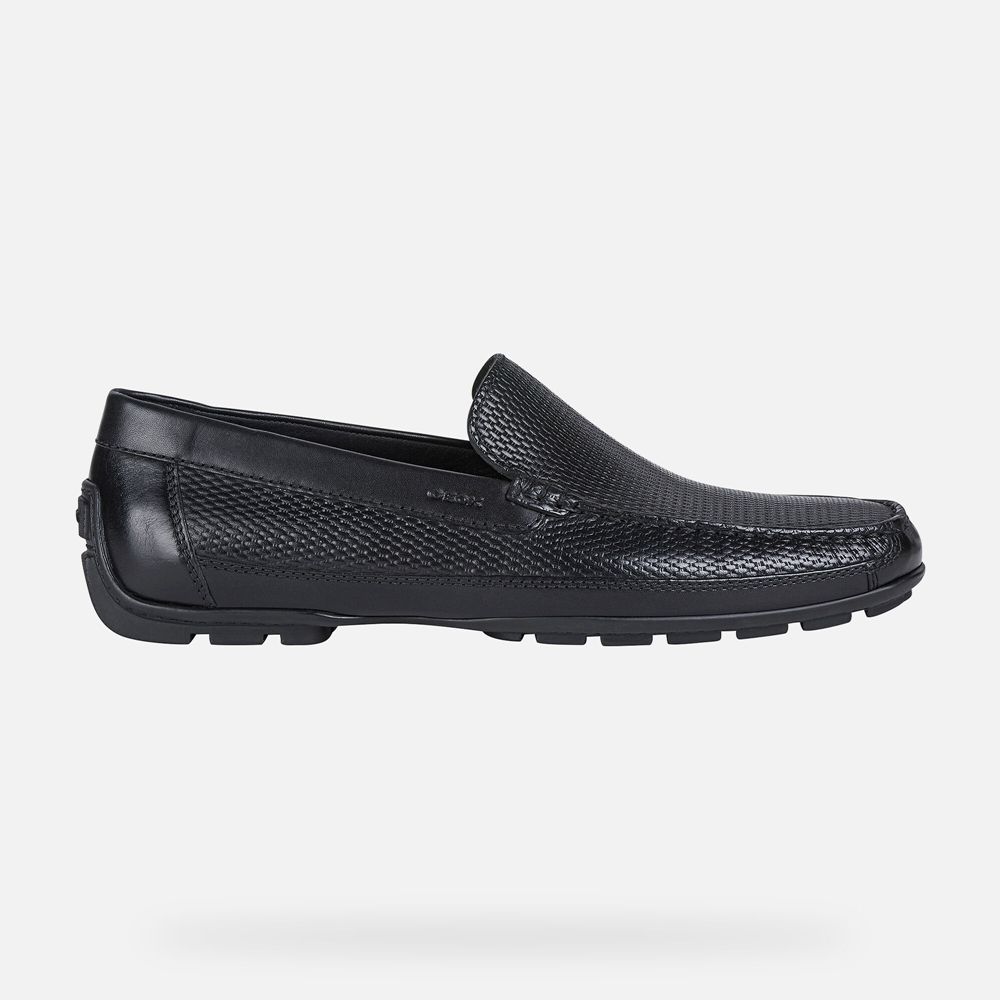 Geox Erkek Loafers Siyah - Moner - NUI-690375
